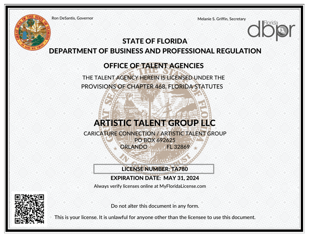 image of ATG's state license
