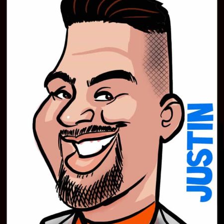 digital caricature drawing